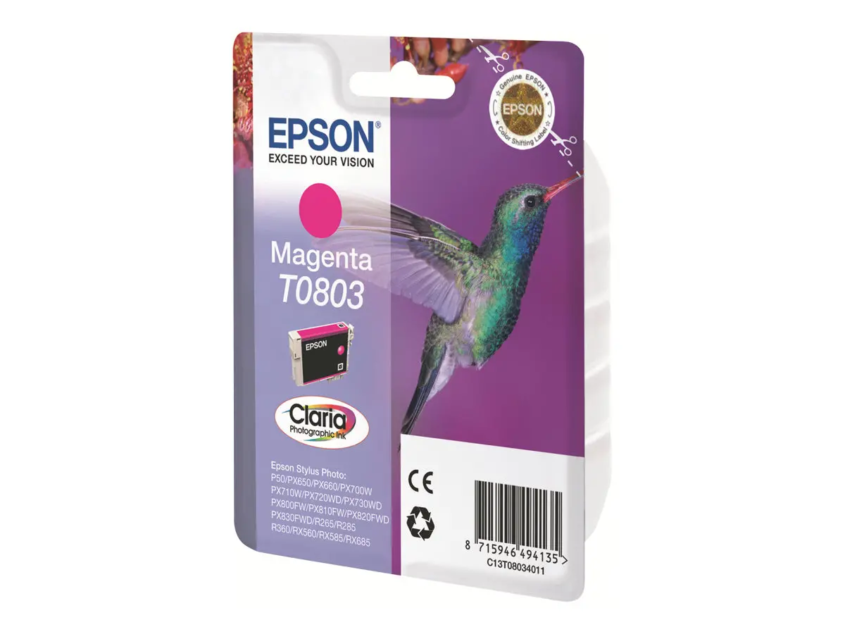 Ink EPSON Magenta for Stylus Photo R265, R285, R360, RX560, RX585, R685 - image 1
