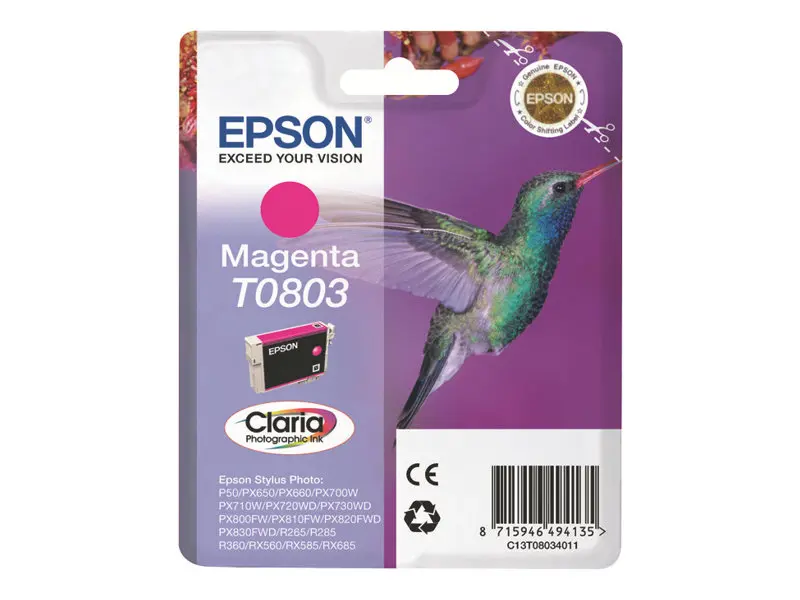 Ink EPSON Magenta for Stylus Photo R265, R285, R360, RX560, RX585, R685 - image 2