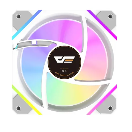 Darkflash ανεμιστήρας Fan 120mm DM12 Pro, Reverse, A-RGB Λευκός - 4
