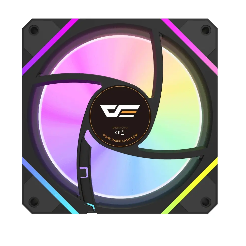 Darkflash вентилатор Fan 120mm DM12 Pro, Reverse, A-RGB Black - image 2