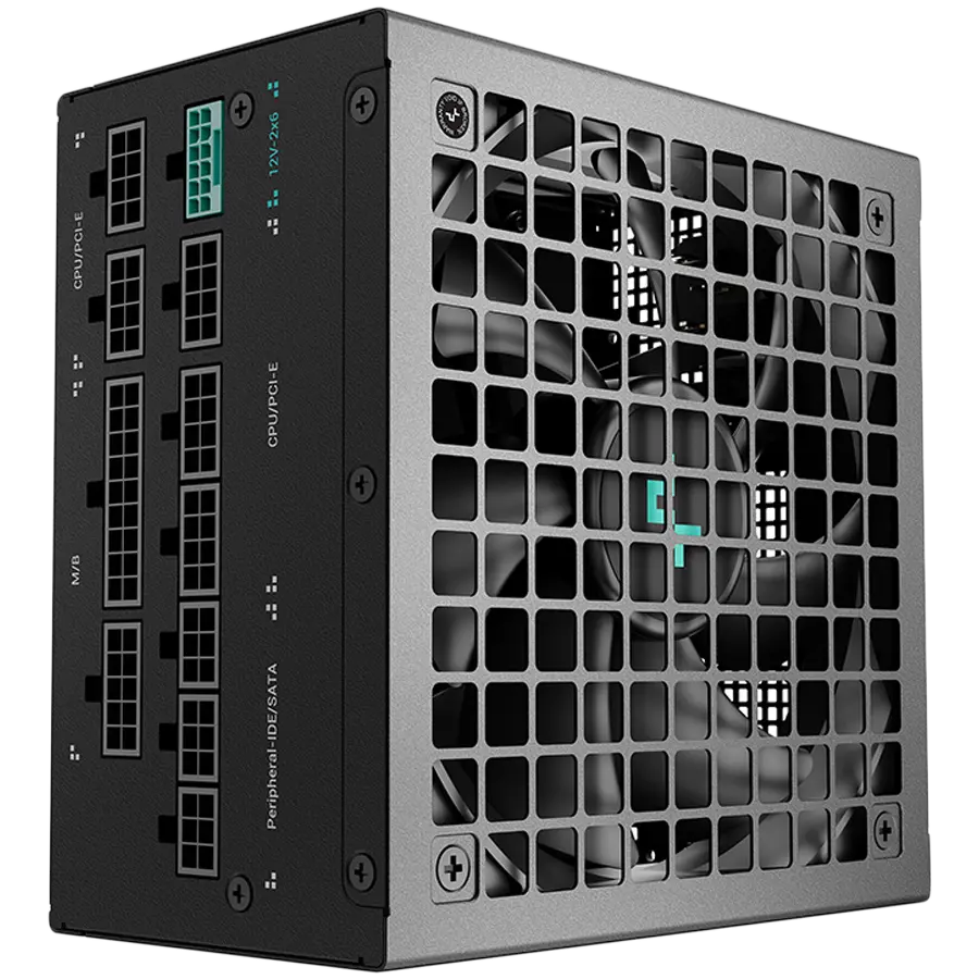 DeepCool Gamer Storm, PN1000-M, 1000W, 80 Plus GOLD, ATX12V V3.1, Japanese Capacitors, Fully Modular, Black Sleeved Cables, Hydro Bearing 120mm Fan, OPP/OVP/SCP/OTP/OCP/UVP/SIP/NLO, R-PNA00M-FC0B-JGEU, 10Y - image 2