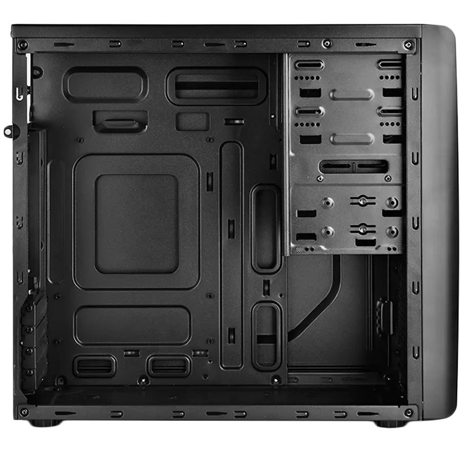 DeepCool SMARTER Mid Tower Case, Mini-ITX / Micro-ATX , 1xUSB2.0, 1xUSB3.0, 1xAudio, 1xMic, ABS+SPCC, Mesh Panel, DP-MATX-SMTR, 2Y - image 1