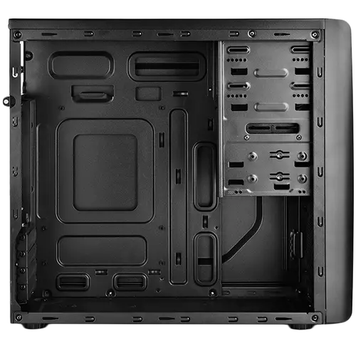 DeepCool SMARTER Κουτί Mid Tower, Mini-ITX / Micro-ATX, 1xUSB2.0, 1xUSB3.0, 1xAudio, 1xMic, ABS+SPCC, πάνελ πλέγματος, DP-MATX-SMTR, 2 έτη - 2