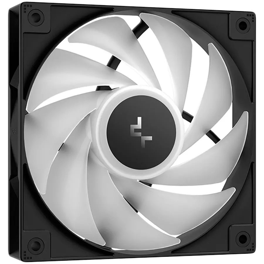 DeepCool AG500 BK ARGB V2, CPU Air Cooler, 1x120mm ARGB PWM Fan, ARGB Top Cover, 6 Heatpipes, LGA 1851/1700/1200/1151/1150/1155, AMD AM5/AM4, 125x95x160 mm(LxWxH), R-AG500-BKAMMN-GJD, 2Y - image 3