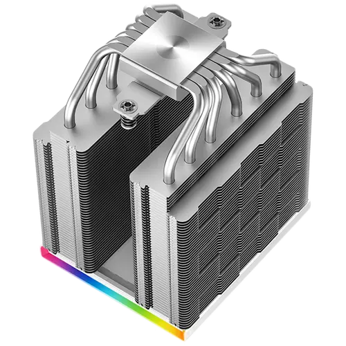 DeepCool AK620 DIGITAL SE WH, CPU Air Cooler, 2x120mm PWM Fans, 6 Heatpipes, White, LGA2066/2011-v3/2011/1851/1700/1200/115x, AMD AM5/AM4, 129x138x161 mm(LxWxH), R-AK620-WHADMN-GJD, 3Y - image 2