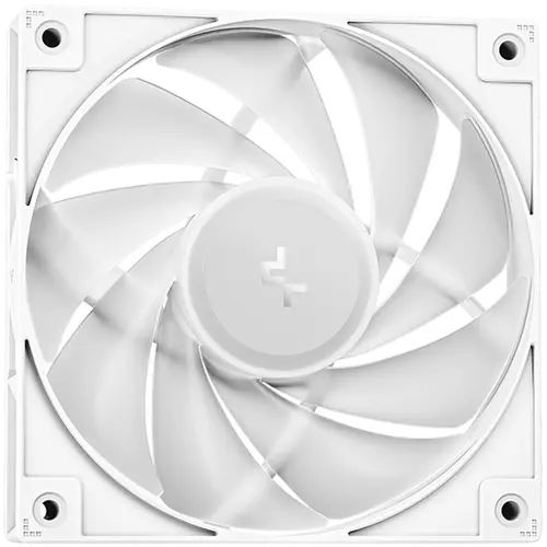 DeepCool LE240 WH V2, υγρόψυξη CPU 240mm, 2x120mm PWM ARGB ανεμιστήρες, ARGB block, λευκό, LGA1851/1700/1200/1151/1150/1155, AMD AM5/AM4 - 4