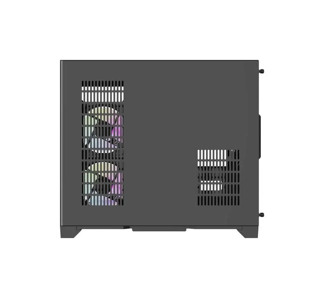 Aigo carcasă Case mATX - FT418 negru - 6 ventilatoare A-RGB de 120 mm incluse - image 6