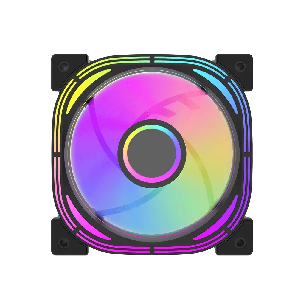 Darkflash вентилатор Fan 120mm Infinity 24R Pro - Infinity Mirror, ARGB, Reverse - Black - image 2