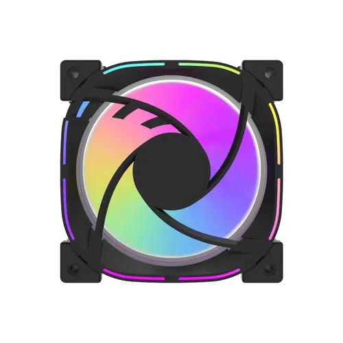 Darkflash вентилатор Fan 120mm Infinity 24R Pro - Infinity Mirror, ARGB, Reverse - Black - image 6