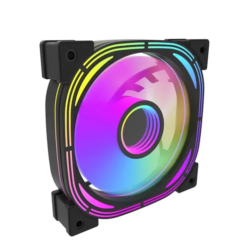 Darkflash ανεμιστήρας 120mm Infinity 24R Pro - Infinity Mirror, ARGB, Reverse - μαύρο - 1