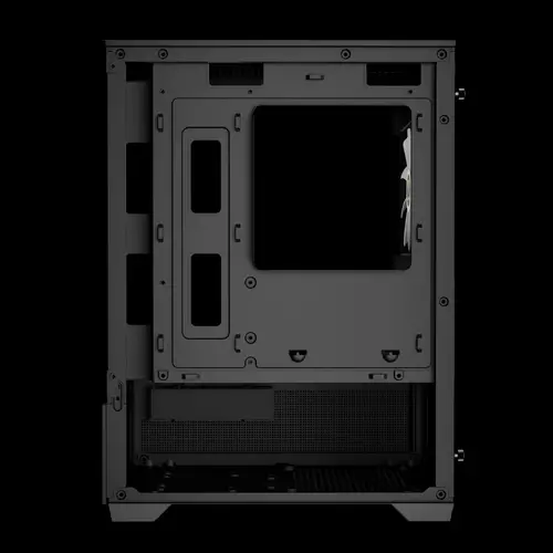 Gamdias кутия Case mATX - AURA GC9M Elite - 3 x 120 mm A-RGB, USB-C, Tempered Glass - image 7