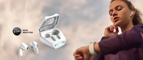 Genius безжични слушалки TWS Bluetooth 5.3 Earphones HS-M920BT White - image 5