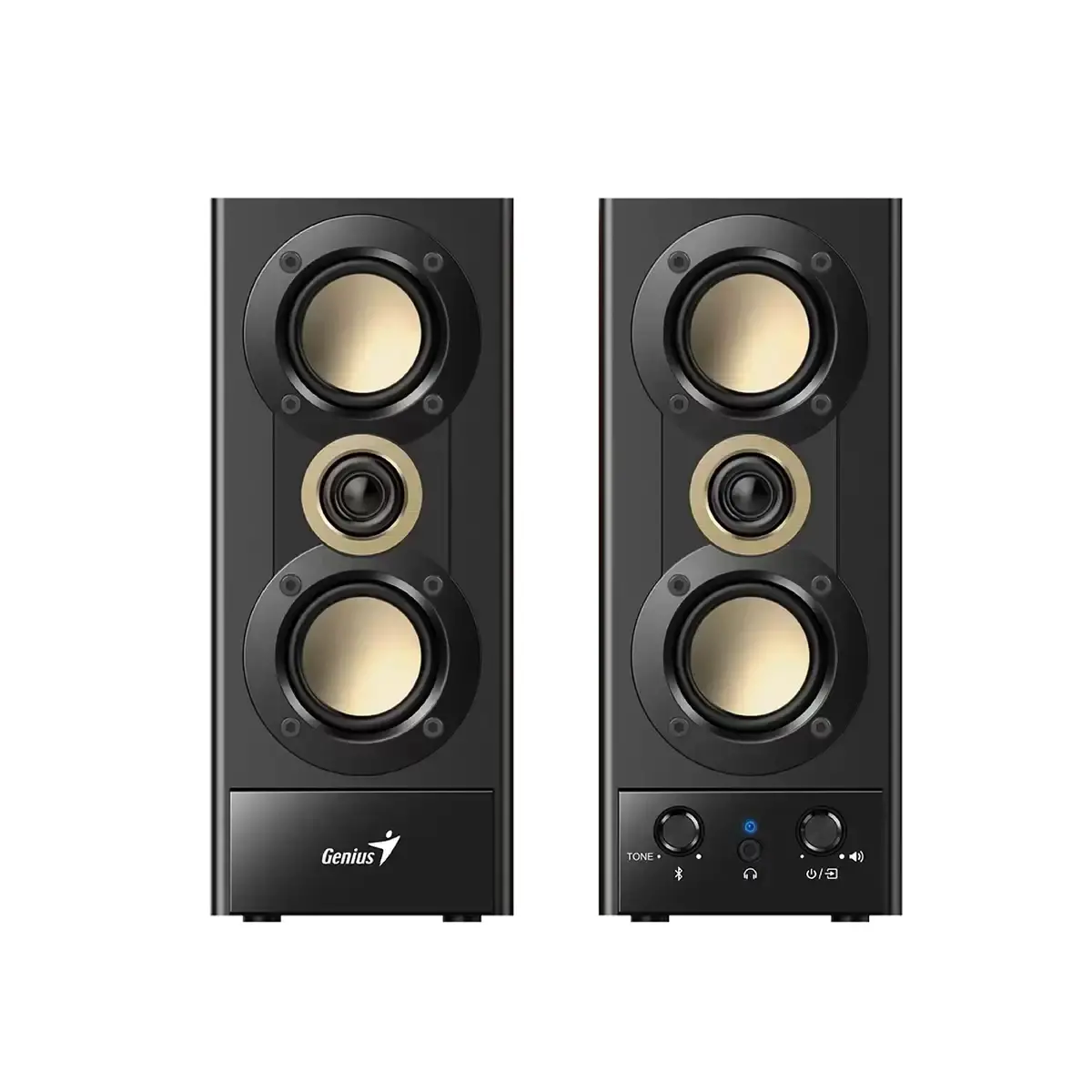 Genius boxe Speakers 2.0 - SP-HF800BT - 20W RMS, Bluetooth 5.3, lemn - image 2