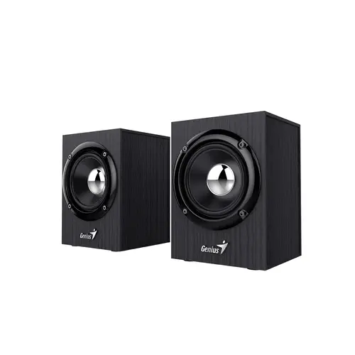 Genius boxe Speakers 2.0 - SP-HF385BT - 4W RMS, Bluetooth 5.0, lemn - 4