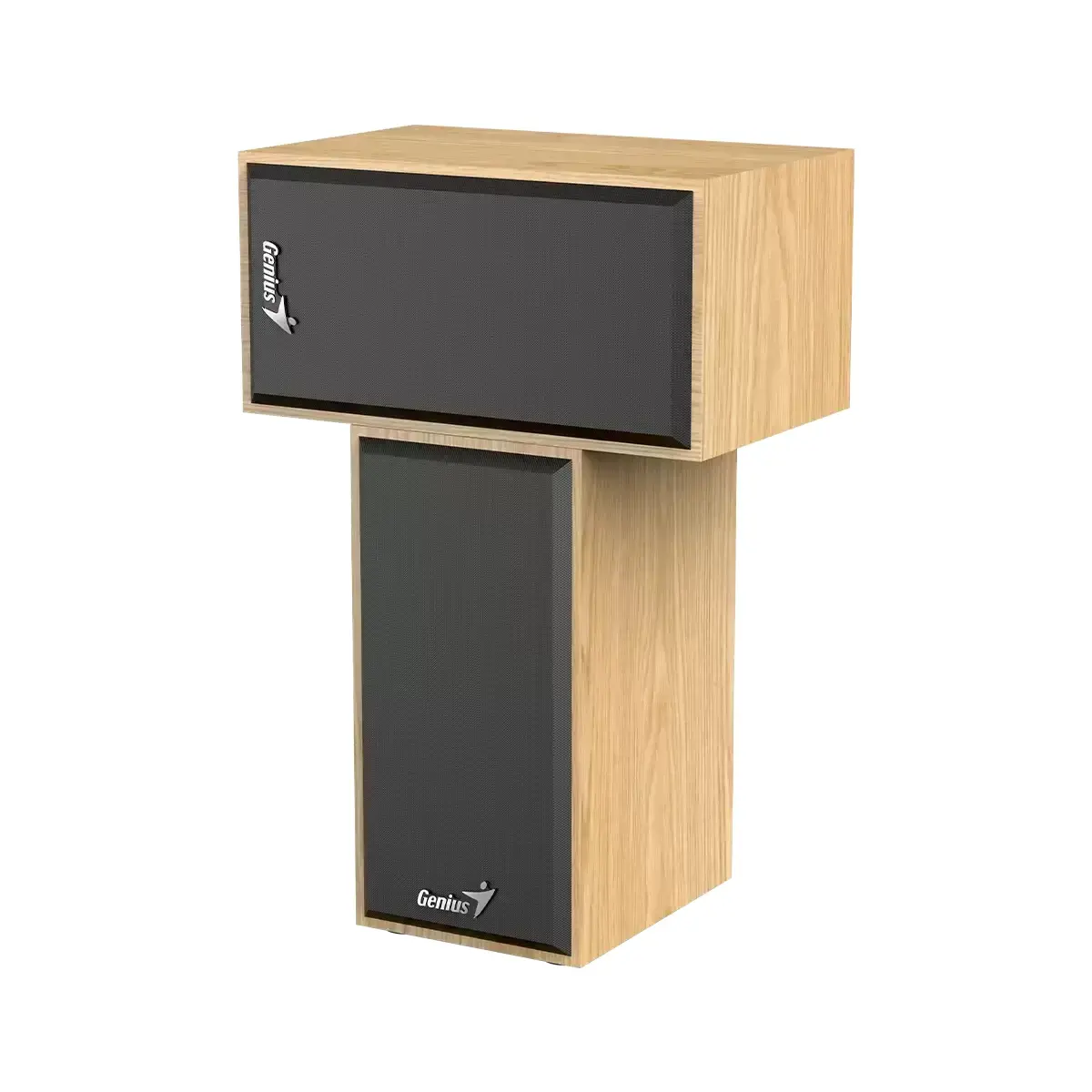 Genius тонколони Speakers 2.0 - SP-HF180 - 6W, USB, Pine Wood - image 2