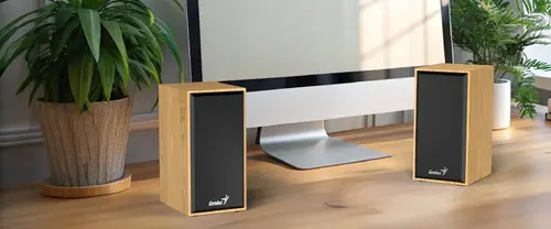 Genius тонколони Speakers 2.0 - SP-HF180 - 6W, USB, Pine Wood - image 4