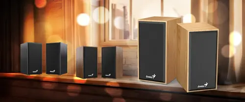 Genius тонколони Speakers 2.0 - SP-HF180 - 6W, USB, Pine Wood - image 5