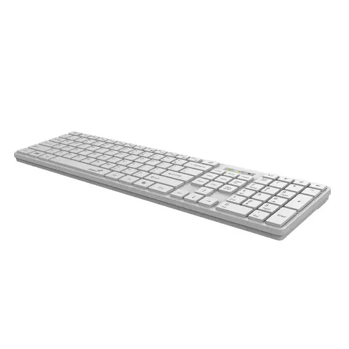 Genius клавиатура Slim Keyboard SlimStar 126 White - Copilot, Low profile Chocolate - image 1