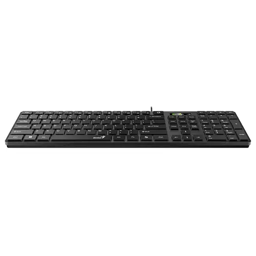 Genius клавиатура Slim Keyboard SlimStar 126 Black - Copilot, Low profile Chocolate - image 3