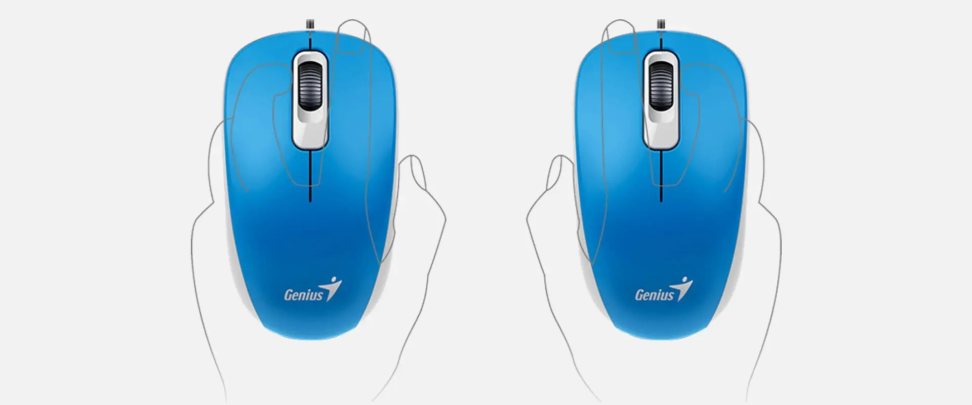 Genius Мишка Mouse DX-110 Blue - USB - image 3