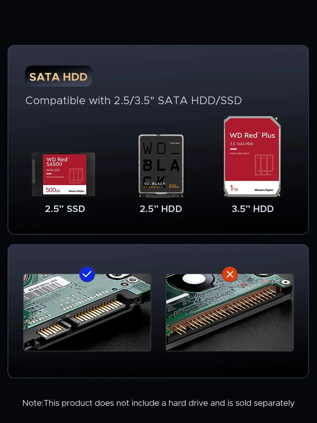 Orico докинг станция Storage - HDD/M.2 Dock - 2 BAY Offline Clone 2.5/3.5/M.2 NVMe USB-C/USB-A - IT28E-C-EU-GY - image 3