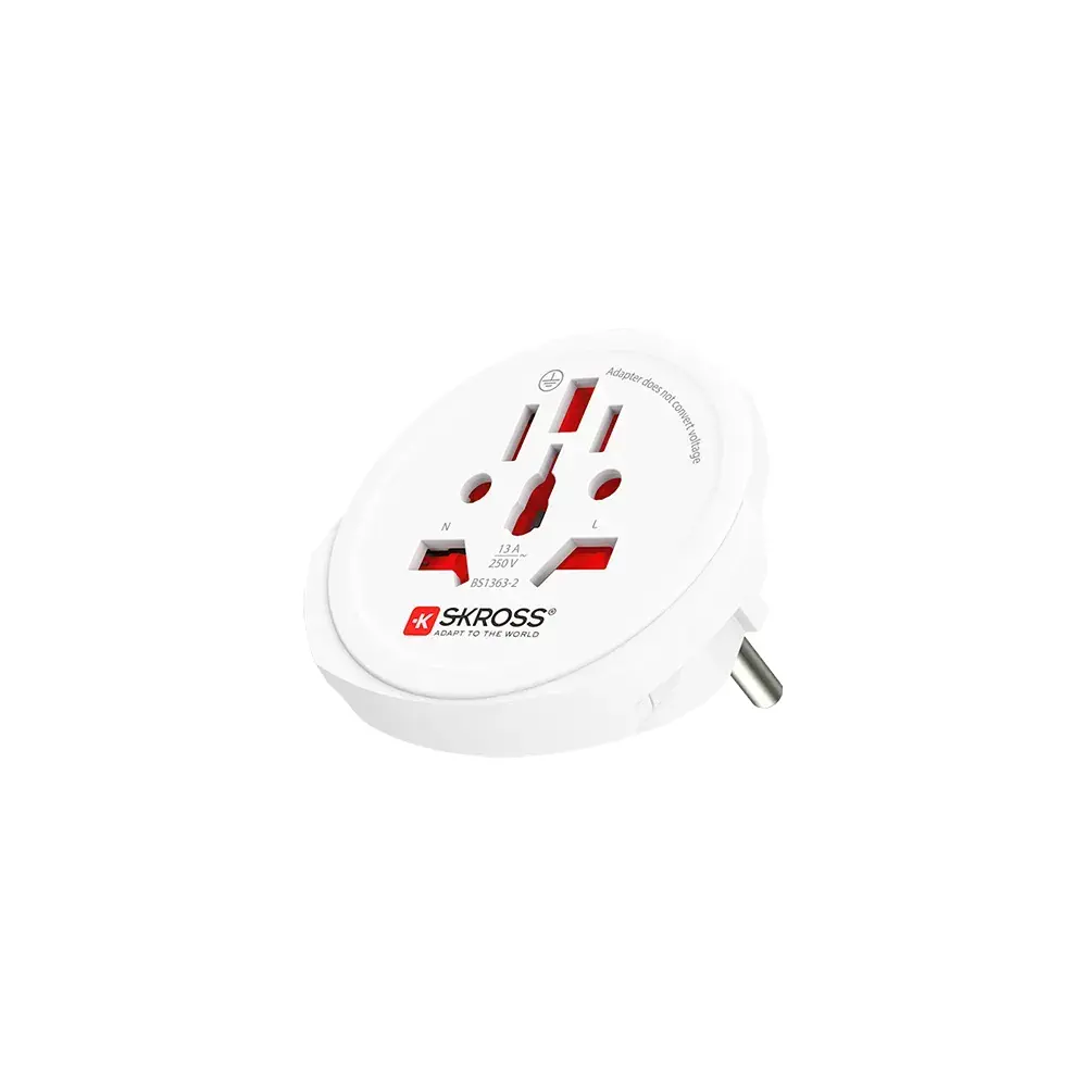 Skross адаптер 220V UK/US/World към EU