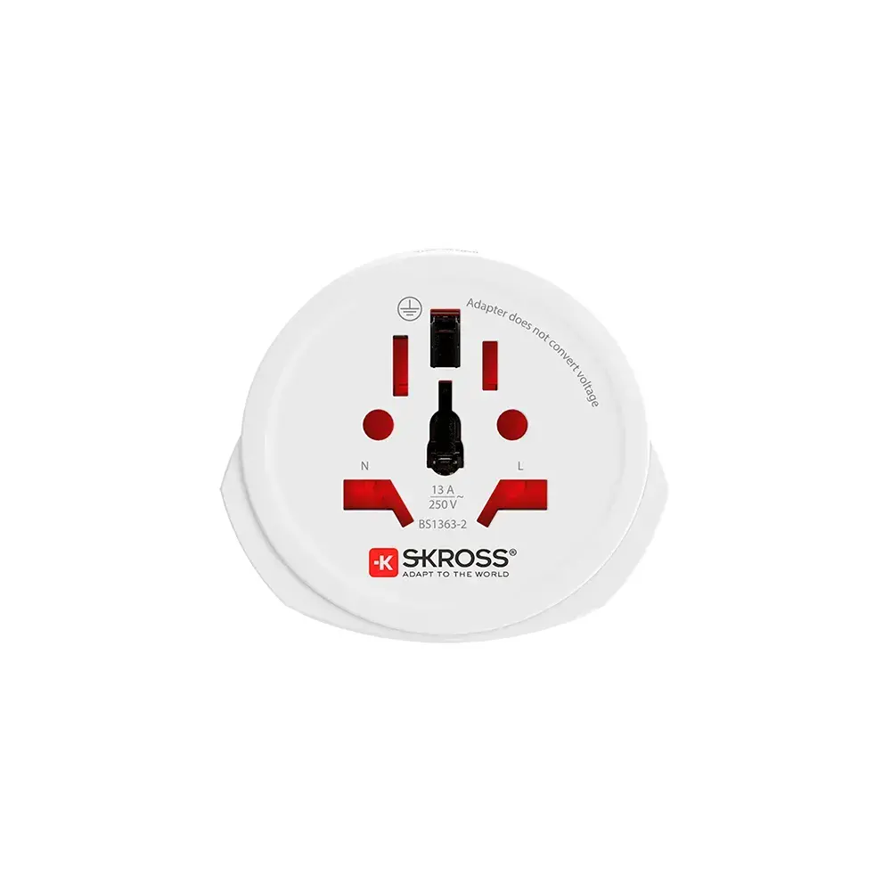 Skross адаптер 220V UK/US/World към EU - image 1