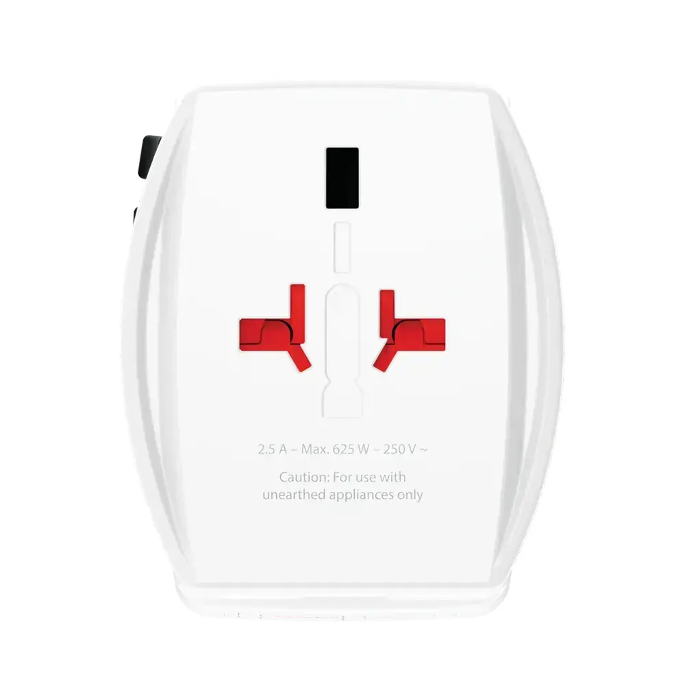 Skross универсален адаптер 220V , 30W, бял - image 3