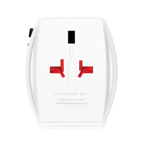 Skross универсален адаптер 220V , 30W, бял - image 3