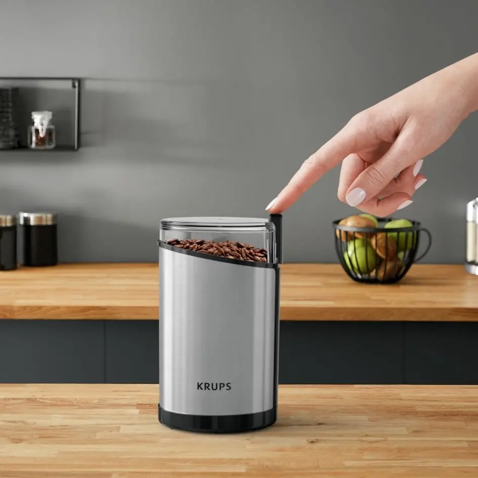 Μύλος καφέ, Krups GX204D10 Grinder Coffee Stainless Steel - image 2