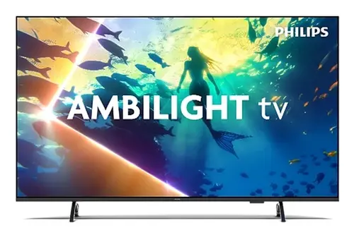 Телевизор, Philips 55PUS8010/12, 55" 4K UHD LED, 3840x2160p, 60Hz, DVB-T/T2/T2-HD/C/S/S2, 60Hz, Ambilight 3, Pixel Precise UHD, HDR+, Titan OS, Dolby Atmos & DTS:X, 3*HDMI, 2*USB, VRR, 802.11ac, BT 5.2, 20W RMS, Black
