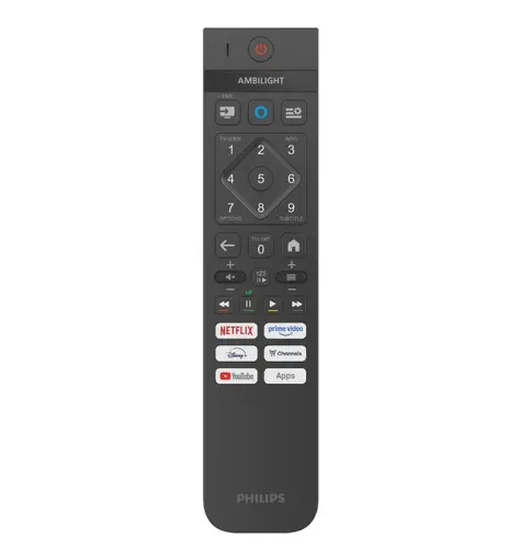 Телевизор, Philips 55PUS8510/12, 55" 4K Ultra HD QLED, 3840x2160p, DVB-T/T2/T2-HD/C/S/S2, 60Hz, Ambilight 3, Pixel Precise UHD, 90% DCI, HDR+, Titan OS, Dolby Atmos, Dolby Digital, VRR, 3*HDMI, 2*USB, 802.11ac, 20W RMS, Black - image 2