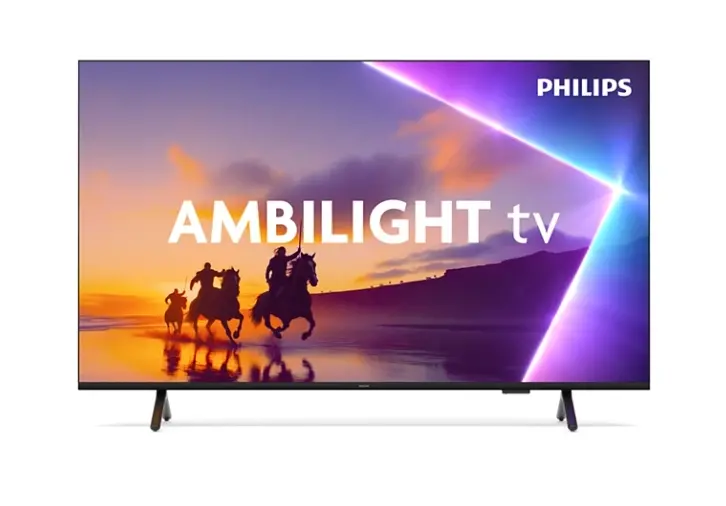 Телевизор, Philips 65PUS8510/12, 65" 4K Ultra HD QLED, 3840x2160p, DVB-T/T2/T2-HD/C/S/S2, 60Hz, Ambilight 3, Pixel Precise UHD, 90% DCI, HDR+, Titan OS, Dolby Atmos, Dolby Digital, VRR, 3*HDMI, 2*USB, 802.11ac, 20W RMS, Black