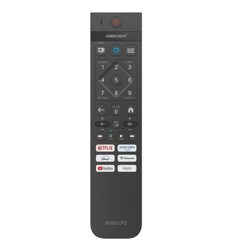Телевизор, Philips 65PUS8510/12, 65" 4K Ultra HD QLED, 3840x2160p, DVB-T/T2/T2-HD/C/S/S2, 60Hz, Ambilight 3, Pixel Precise UHD, 90% DCI, HDR+, Titan OS, Dolby Atmos, Dolby Digital, VRR, 3*HDMI, 2*USB, 802.11ac, 20W RMS, Black - image 2