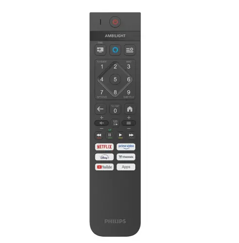 Телевизор, Philips 65PUS8510/12, 65" 4K Ultra HD QLED, 3840x2160p, DVB-T/T2/T2-HD/C/S/S2, 60Hz, Ambilight 3, Pixel Precise UHD, 90% DCI, HDR+, Titan OS, Dolby Atmos, Dolby Digital, VRR, 3*HDMI, 2*USB, 802.11ac, 20W RMS, Black - image 2