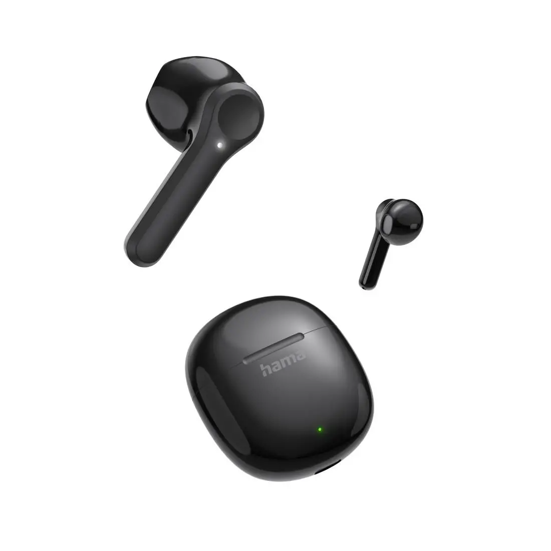 Hama Ακουστικά Bluetooth "Action One", TWS, Earbuds, μαύρο - image 2
