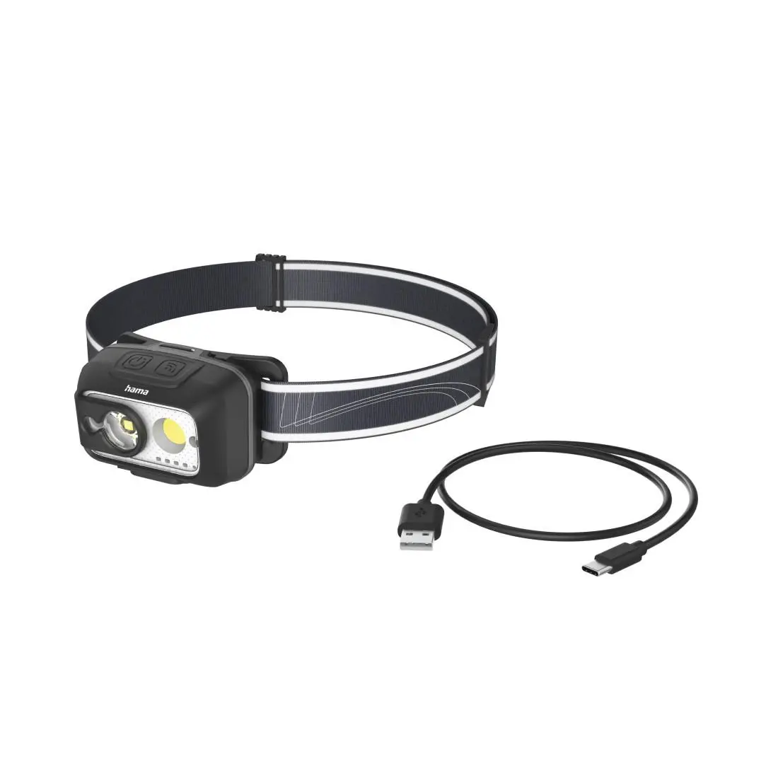 HAMA Фенер Челник/ LED "HL500-C", USB-C, 4 Режима - image 12