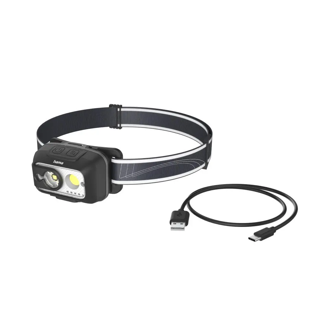 HAMA Фенер Челник/ LED "HL500-C", USB-C, 4 Режима - image 13