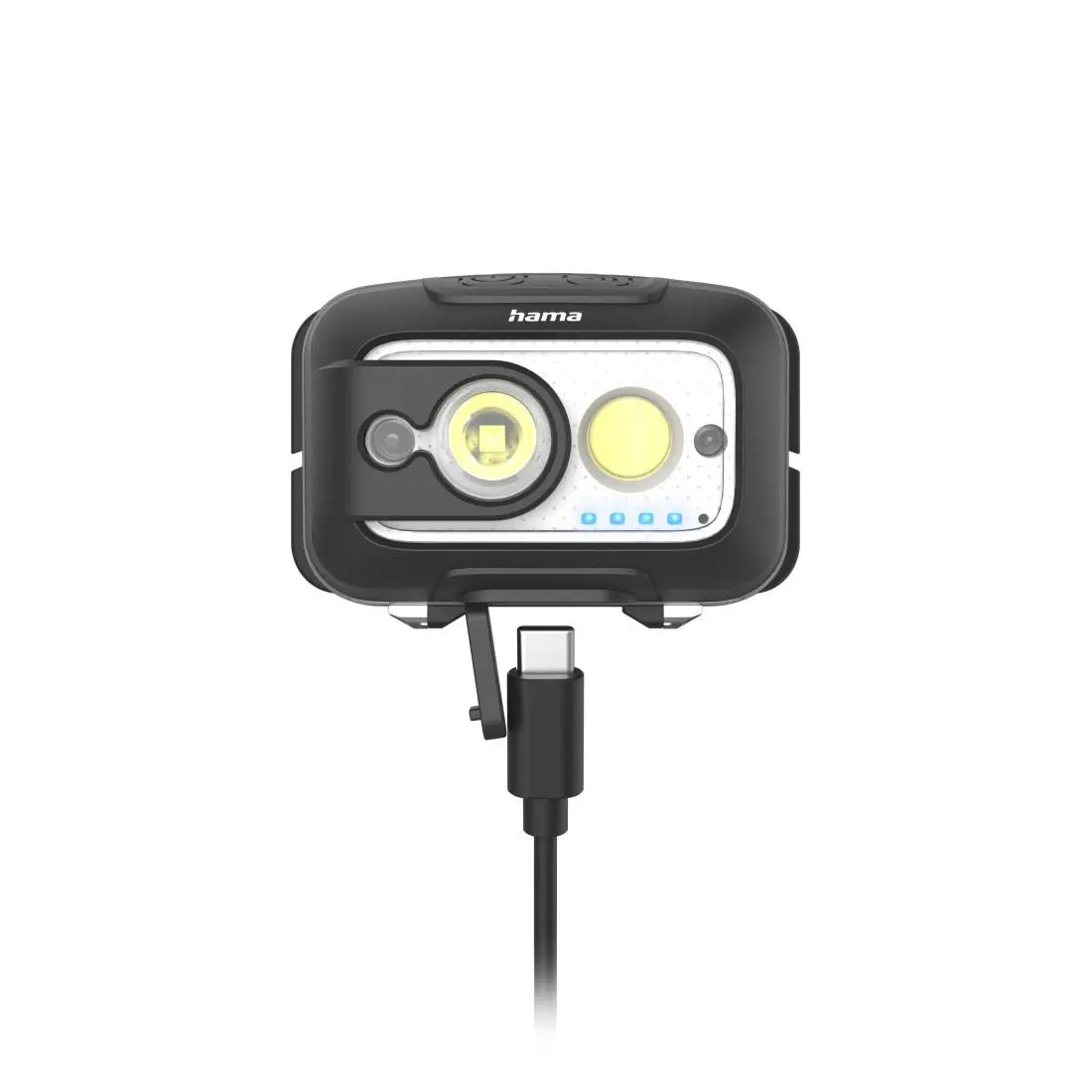HAMA Фенер Челник/ LED "HL500-C", USB-C, 4 Режима - image 5
