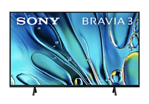 Телевизор, Sony K-43S35 43" 4K HDR TV BRAVIA 3 ,Direct LED,4K HDR Processor X1 ,Triluminos PRO, Live Colour,Dynamic Contrast Enhancer,Motionflow XR 200/240 Hz,X-Balanced Speaker,Dolby Atmos,DVB-C / DVB-T/T2 / DVB-S/S2,4xHDMI,2xUSB,Android TV, Google TV