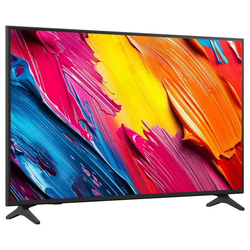 Телевизор, LG 50QNED70A6A, 50" 4K QNED HDR Smart TV, 3840x2160, DVB-T2/C/S2, Alpha 7 AI 4K Gen8, HDR10/HLG, webOS  ThinQ, 4K Upscaling, WiFi 5, Voice Controll, Bluetooth 5.0, AirPlay 2, LAN, CI, HDMI, SPDIF,USB Input, 2 pole Stand, Black - image 1
