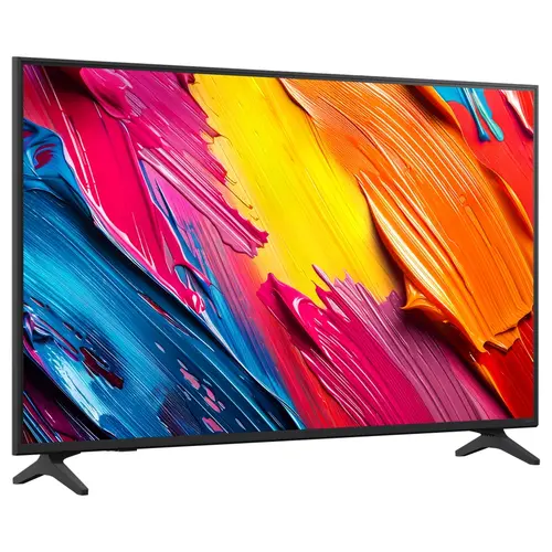 Телевизор, LG 50QNED70A6A, 50" 4K QNED HDR Smart TV, 3840x2160, DVB-T2/C/S2, Alpha 7 AI 4K Gen8, HDR10/HLG, webOS  ThinQ, 4K Upscaling, WiFi 5, Voice Controll, Bluetooth 5.0, AirPlay 2, LAN, CI, HDMI, SPDIF,USB Input, 2 pole Stand, Black - image 1