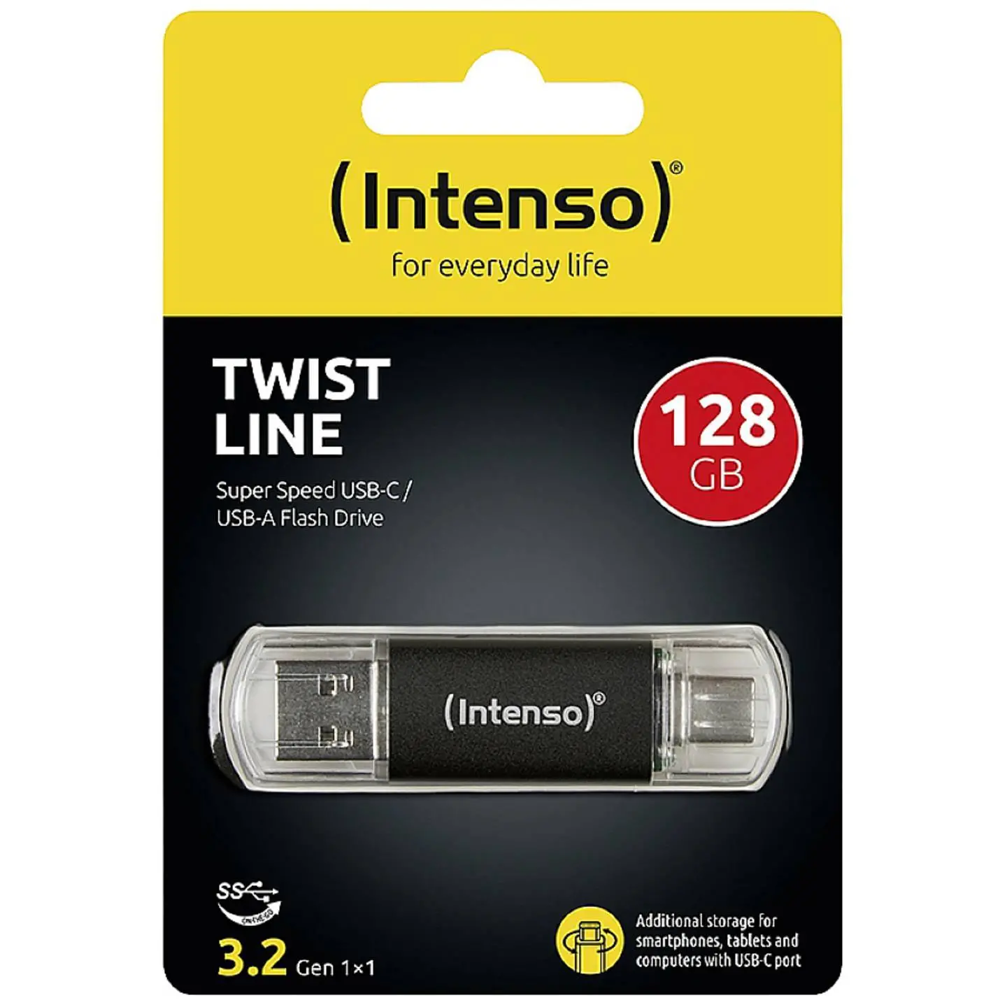 Intenso USB Flash Drive 3.2 128GB Twist Line - image 4