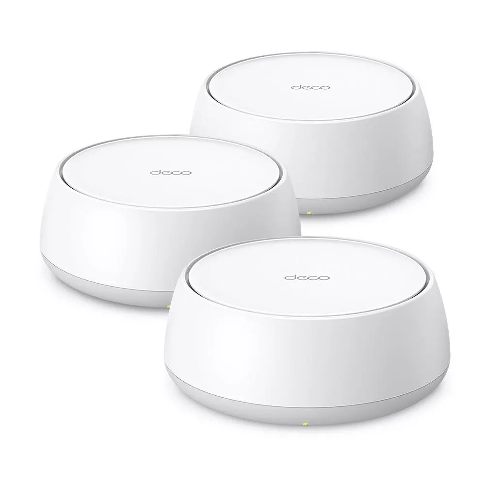 Σύστημα Mesh TP-LINK Deco BE25 (3-pack), BE3600, 2x 2.5GbE, Wi-Fi 7