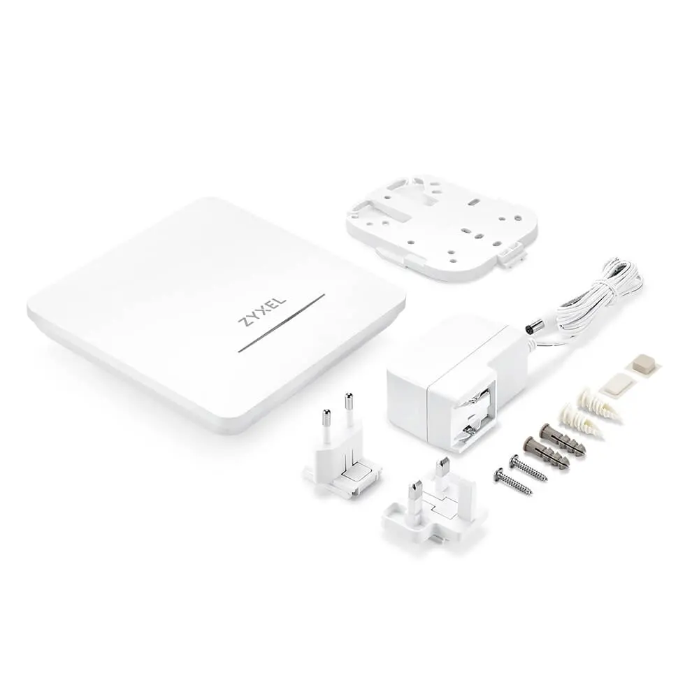 Аксес-пойнт, ZyXEL NWA50BE, BE5100, Dual Radio 2x2 MU-MIMO, PoE+ (802.3at), Standalone/Nebula Cloud Managed Including Power Adapter - image 7