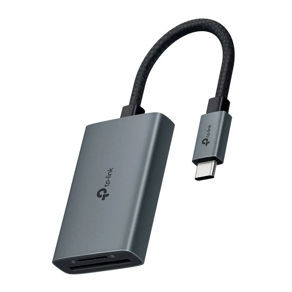 Cititor de carduri TP-LINK UA440C, USB 3.0 Type-C la SD & microSD 4.0