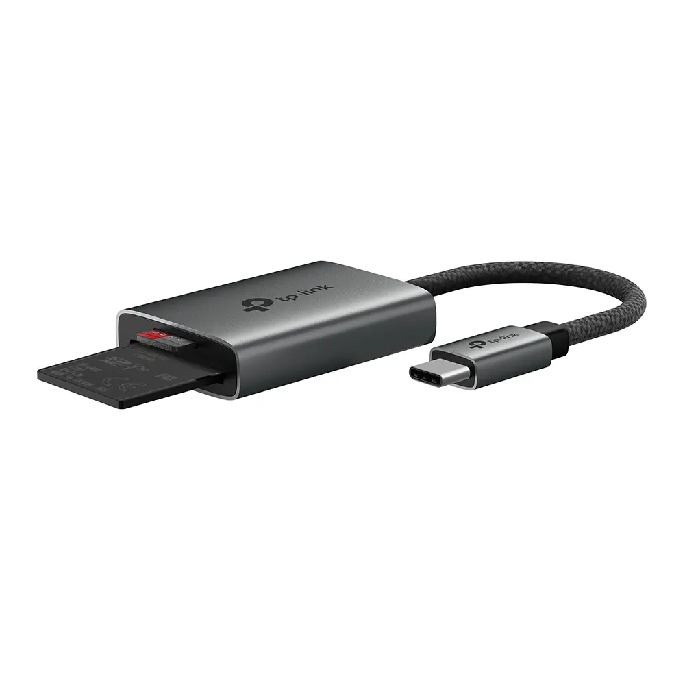 Четец на карти TP-LINK UA440C, USB 3.0 Type-C към SD & microSD 4.0 - image 2