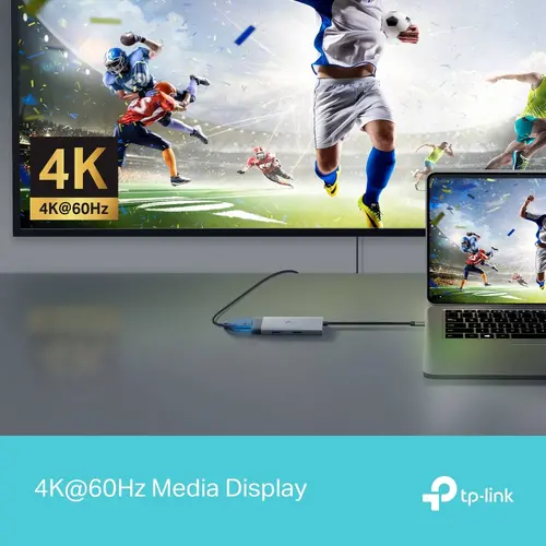 Хъб TP-LINK UH5020C, USB Type-C 5 в 1 Hub - image 4