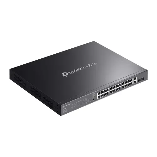 Комутатор TP-LINK ES228GMP, 24xGb PoE+ 802.3at/af,2x Gb.RJ45 port,2 xGb.SFP - image 3