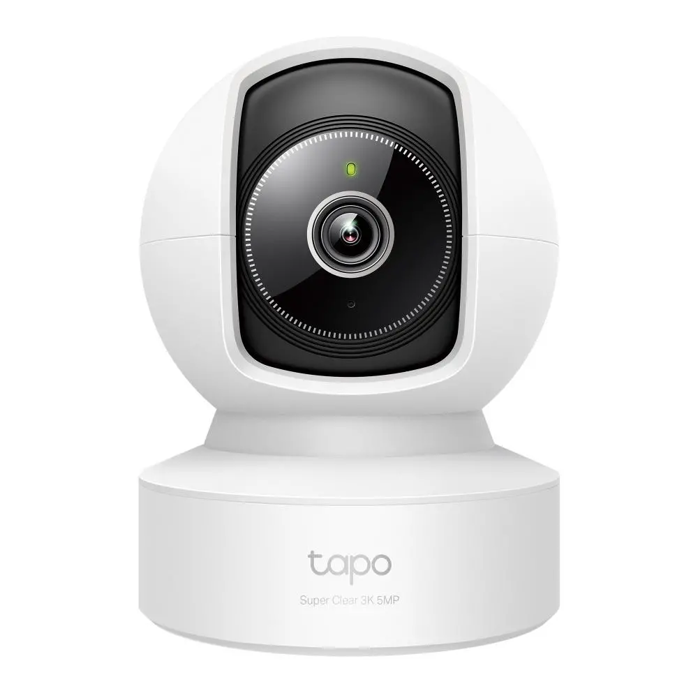 Домашна охранителна WiFi камера TP-Link Tapo C232, 3K 5Mp с AI, Pan/Tilt, LAN, WiFi,SDmicro, нощно виждане